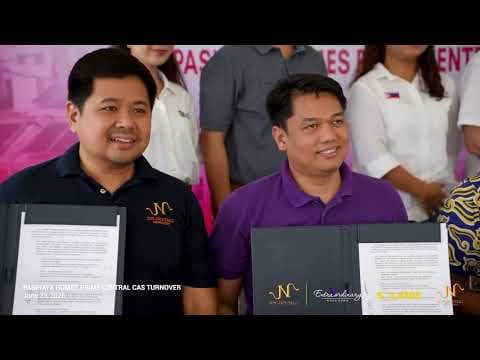 Pasinaya Homes Prime Central Receives Community Projects Through CAS Turnover